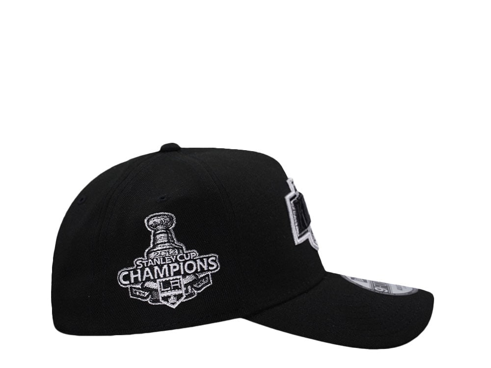 New Era Los Angeles Kings Staley Cup Champions Black Prime Edition 9Forty A Frame Snapback Cap
