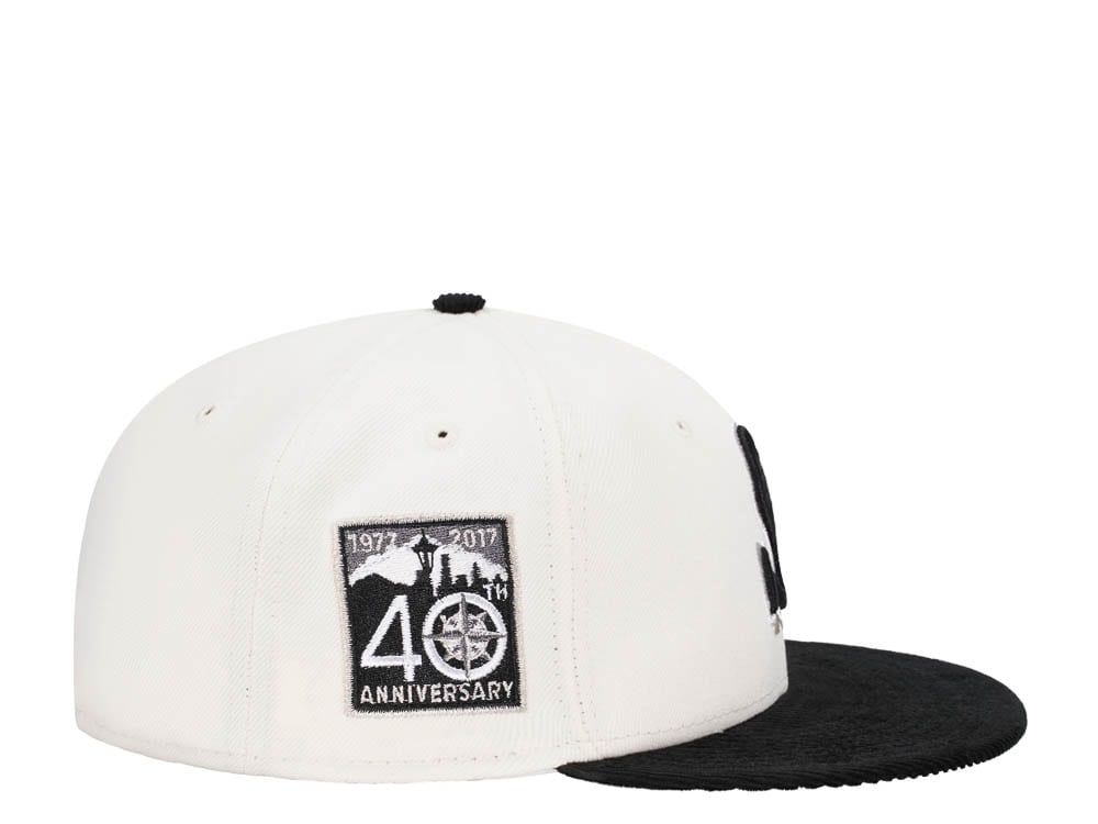 New Era Seattle Mariners 40th Anniversary Corduroy Two Tone Prime Edition 59Fifty Fitted Cap
