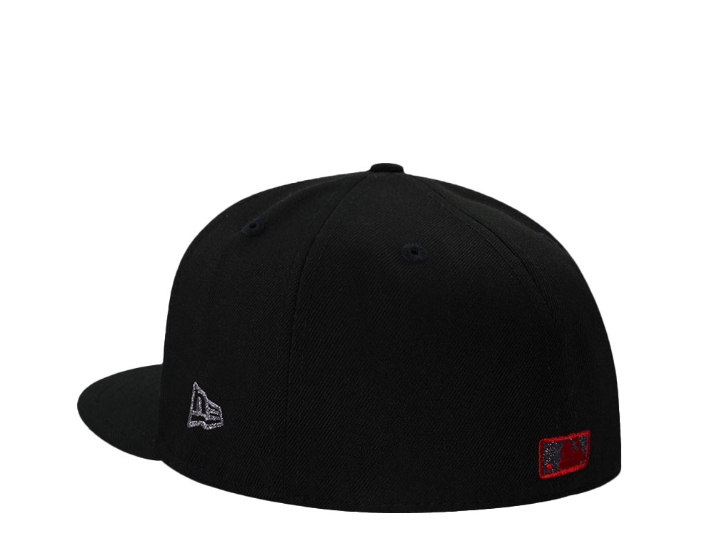 New Era Los Angeles Dodgers Silver Skull Black Prime Edition 59Fifty Fitted Cap