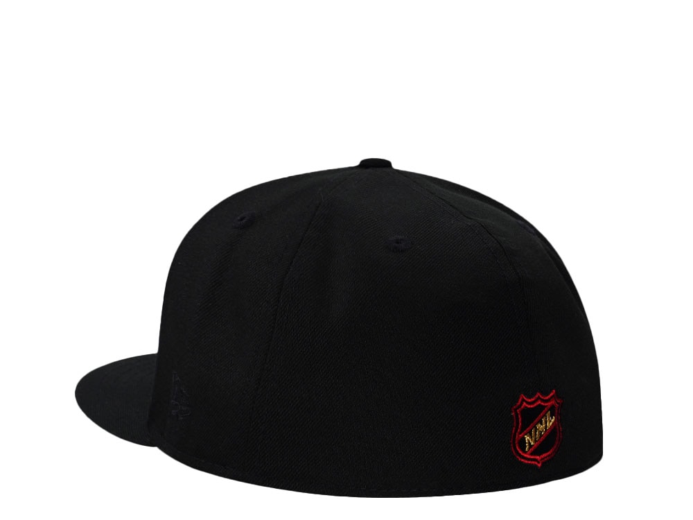New Era Chicago Blackhawks Winter Classic 2015 Black Prime Edition 59Fifty Fitted Cap