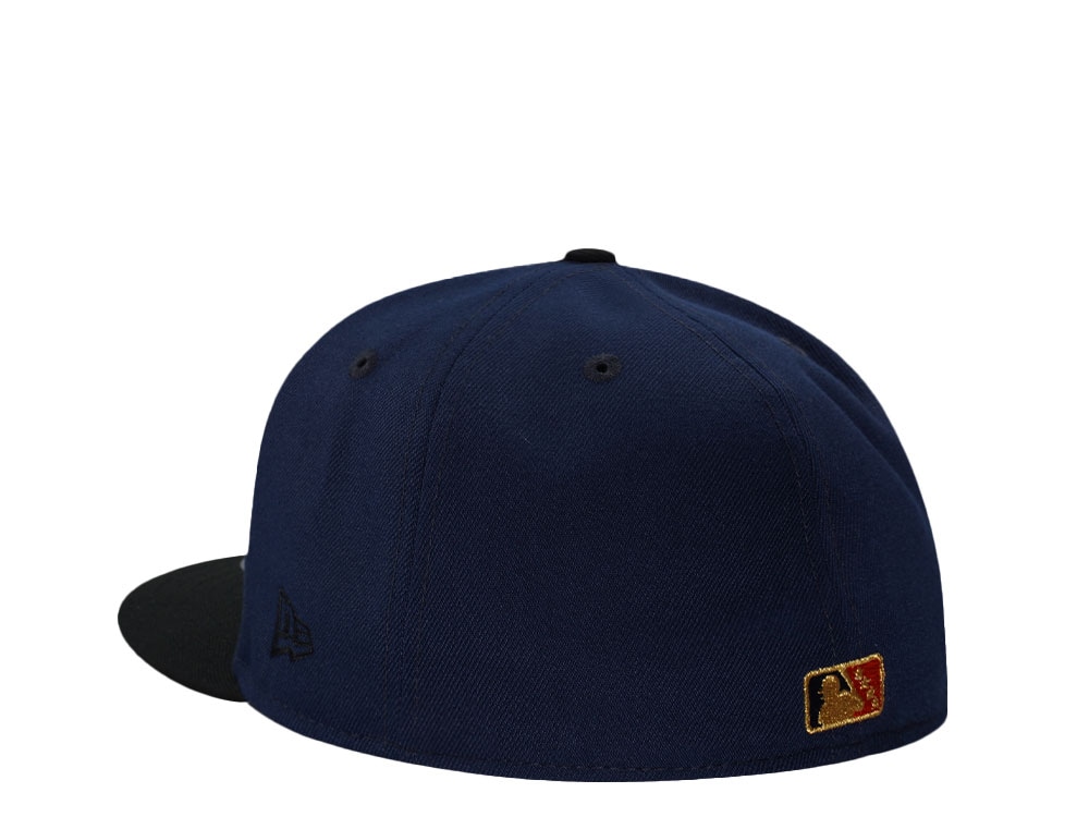 New Era Salem Ridge Yaks Metallic Navy Two Tone Edition 59Fifty Fitted Cap