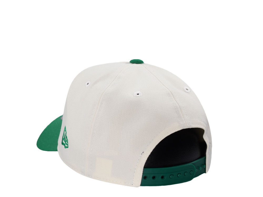 New Era Boston Celtics Classic Chrome Two Tone Edition 9Forty A Frame Snapback Cap
