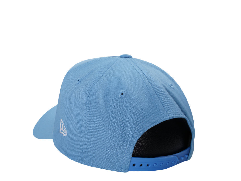 New Era Anaheim Angels 50th Anniversary Sky Blue Edition 9Forty A Frame Snapback Cap