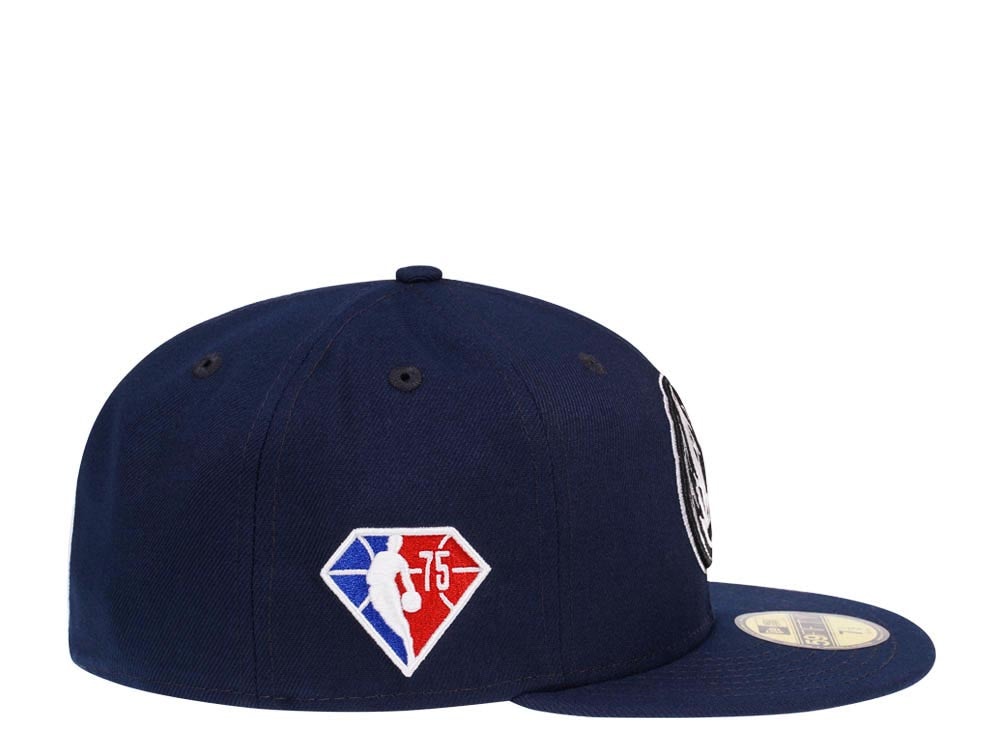 New Era Dallas Mavericks NBA 75th Anniversary Edition 59Fifty Fitted Cap