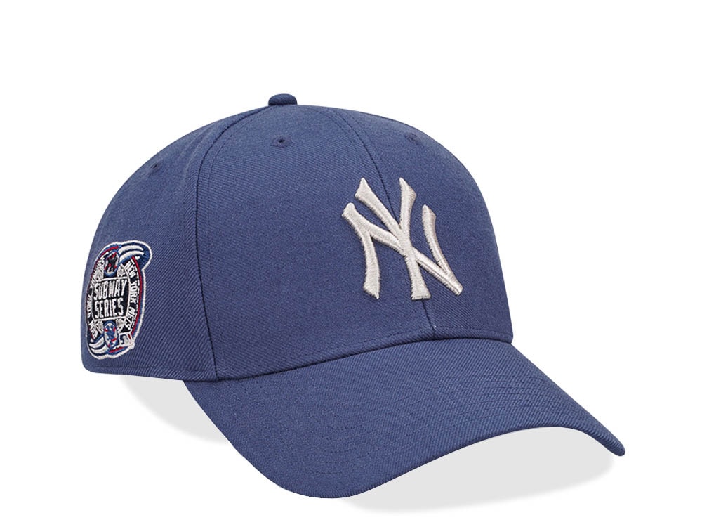 47Brand New York Yankees Subway Series 2007 Timber Blue Sure Shot MVP Snapback Cap