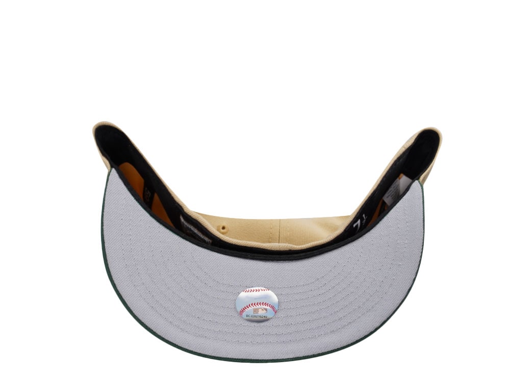 New Era Miami Marlins Stadium Patch Vegas Two Tone Metallic Edition 59Fifty Fitted Cap