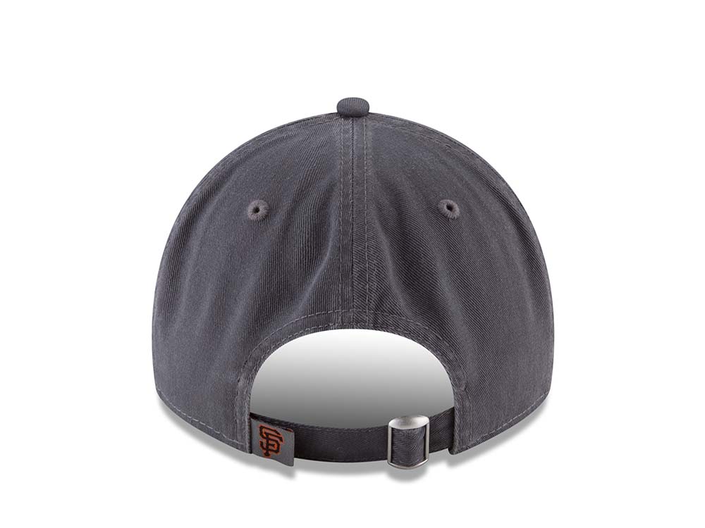 New Era San Francisco Giants Gray Core Classic 9Twenty Strapback Cap