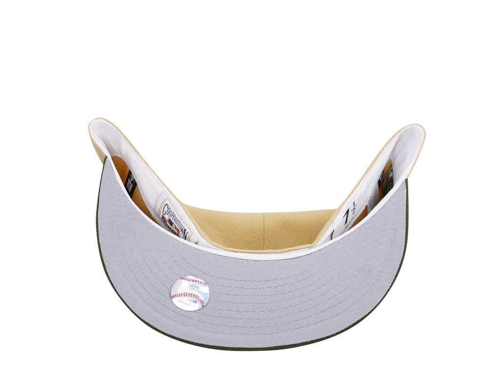 New Era Houston Astros 50th Anniversary Vegas Gold Prime Two Tone Edition 59Fifty Fitted Cap