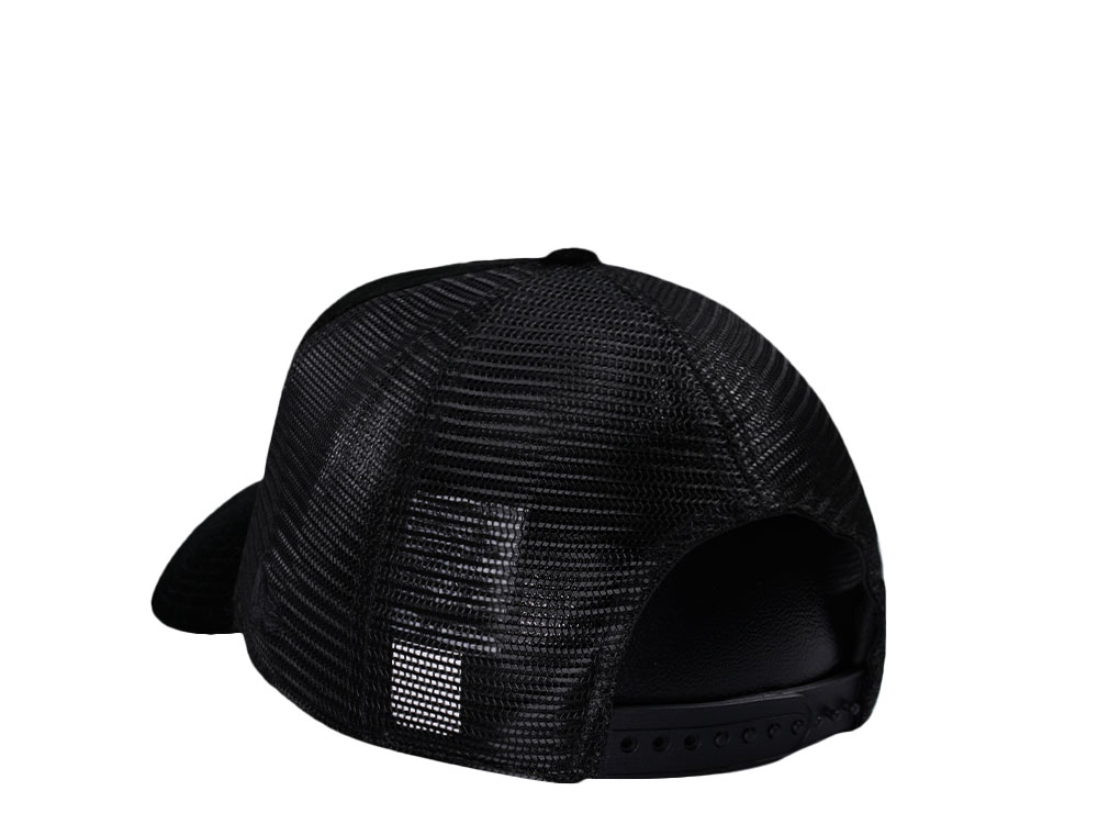 New Era Los Angeles Dodgers 40th Anniversary Black Velvet Trucker Edition 9Forty A Frame Snapback Cap