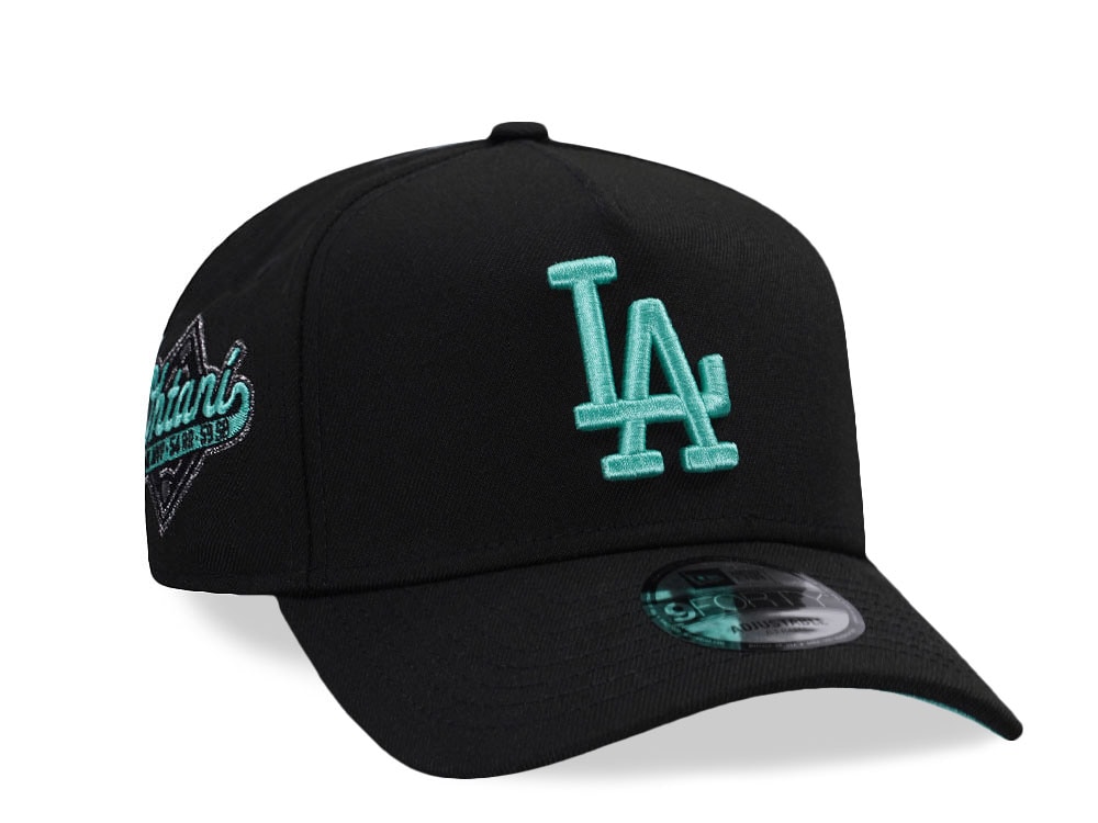 New Era Los Angeles Dodgers Othani Black Mint Edition 9Forty A Frame Snapback Cap