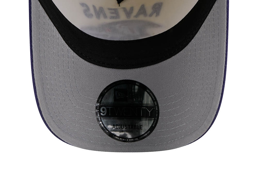 New Era Baltimore Ravens 2025 Draft Edition 9Twenty A Frame Strapback Cap