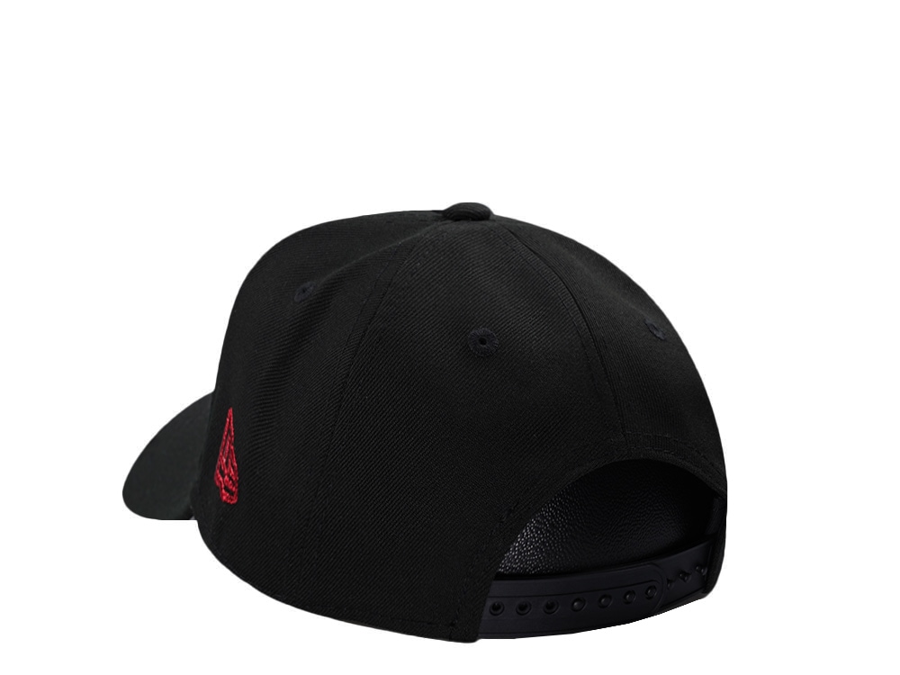 New Era Houston Astros Flames Black Prime Edition 9Forty A Frame Snapback Cap