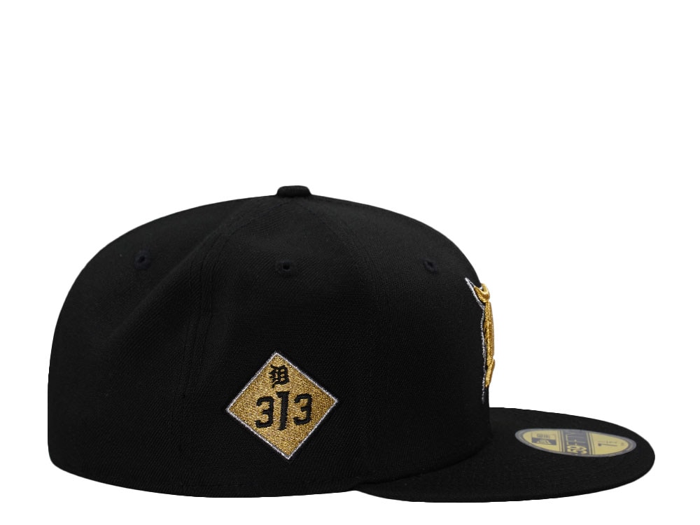 New Era Detroit Tigers Motor City Black Prime Edition 59Fifty Fitted Cap