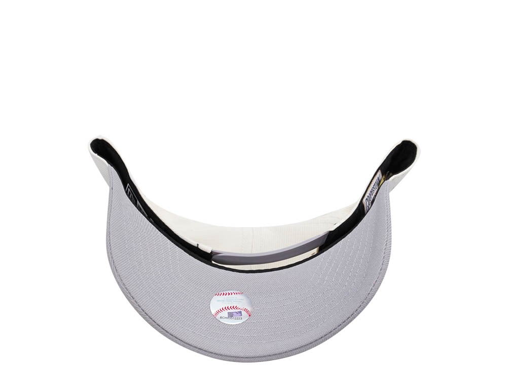 New Era Los Angeles Dodgers 100th Anniversary Chrome Metallic Two Tone Edition 9Forty A Frame Snapback Cap