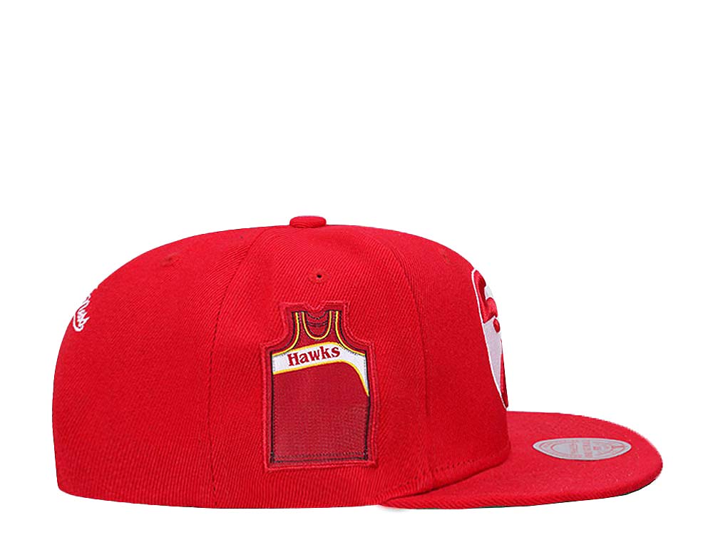 Mitchell & Ness Atlanta Hawks Jersey Love Hardwood Classic Snapback Cap