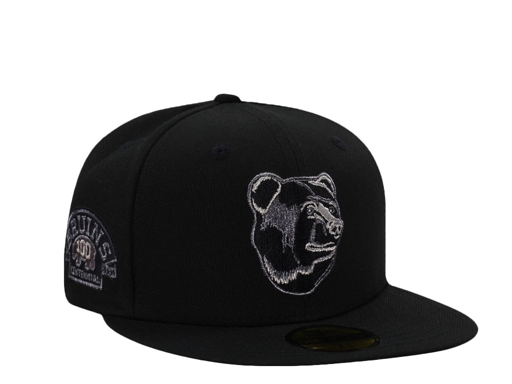 New Era Boston Bruins 100th Anniversary Metallic Black Prime Edition 59Fifty Fitted Cap