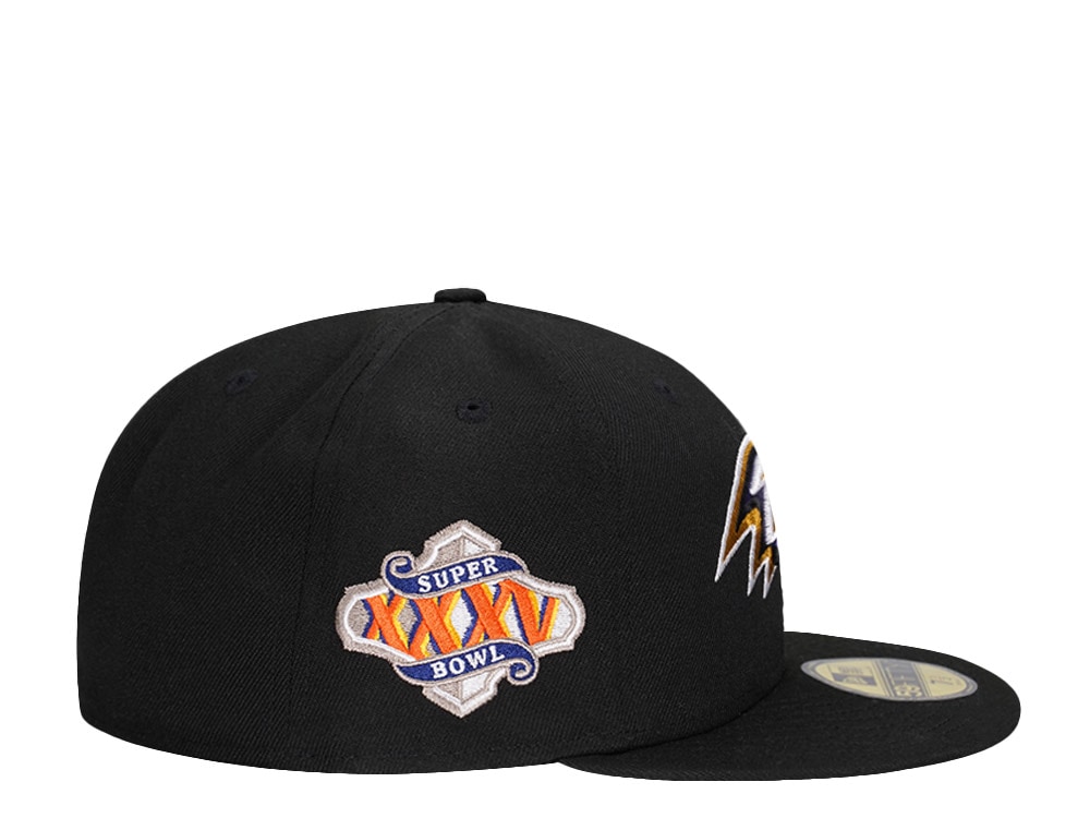 New Era Baltimore Ravens Super Bowl XXXV Pink Edition 59Fifty Fitted Cap