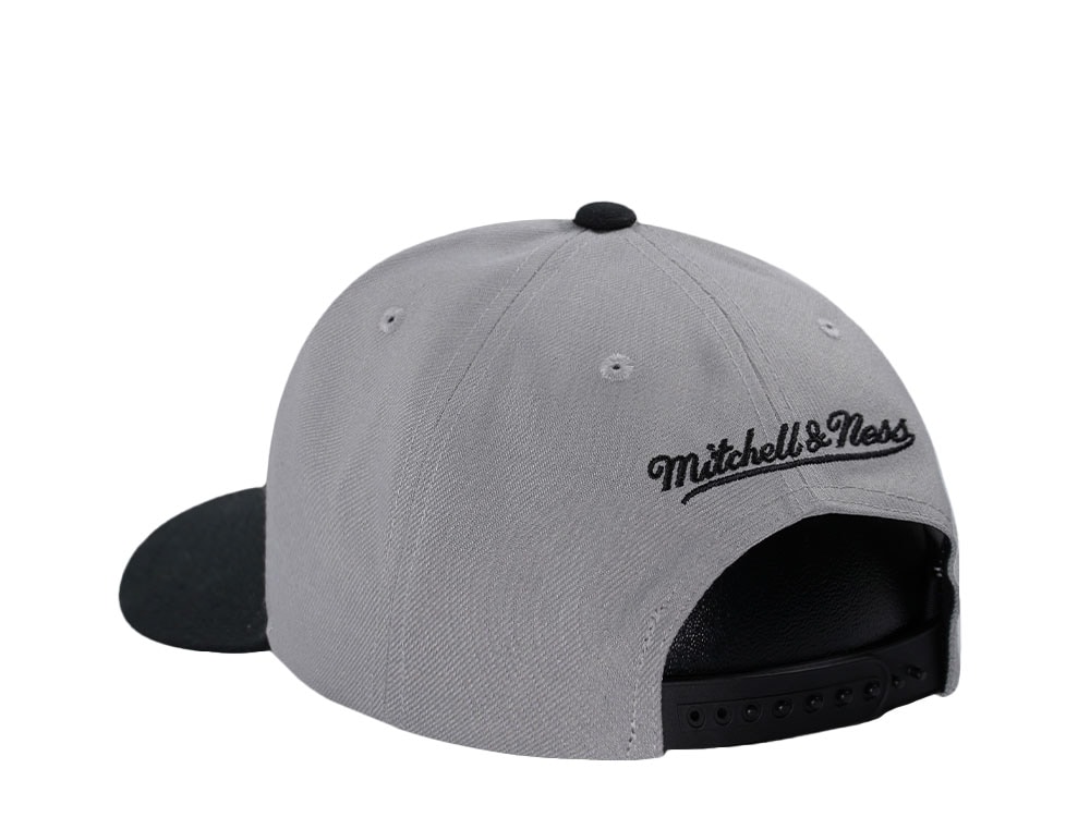 Mitchell & Ness Los Angeles Kings Pro Crown Fit Vintage Gray Snapback Cap