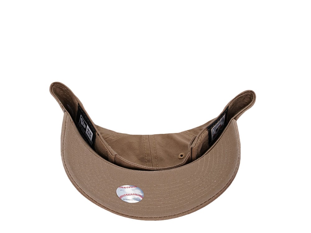 New Era Brooklyn Dodgers Khaki Casual Classic Edition Strapback Cap