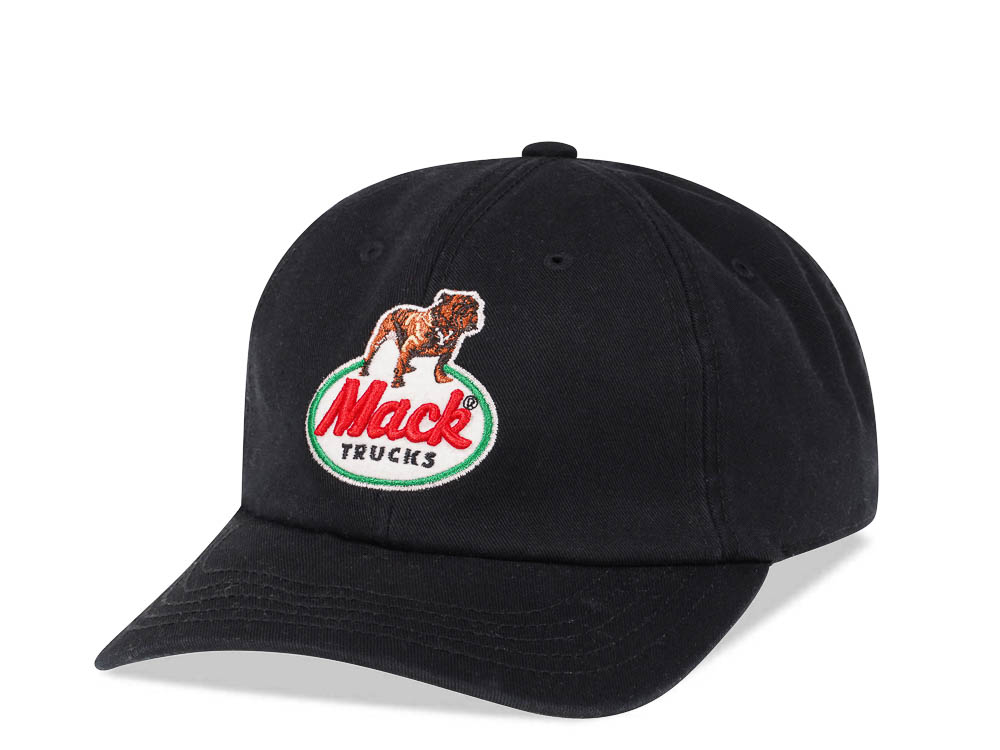 American Needle Mack Trucks Black Vintage Casual Strapback Cap