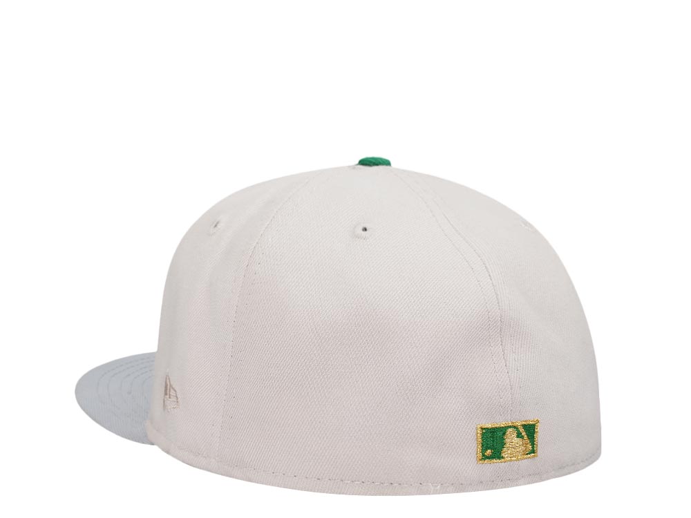 New Era Oakland Athletics 30th Anniversary Sneaky Gold Two Tone Edition 59Fifty Fitted Cap
