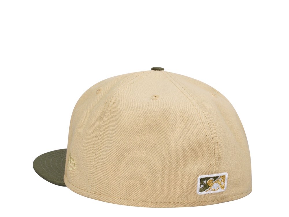 New Era Birmingham Barons 20 Years Vegas Gold Two Tone Prime Edition 59Fifty Fitted Cap