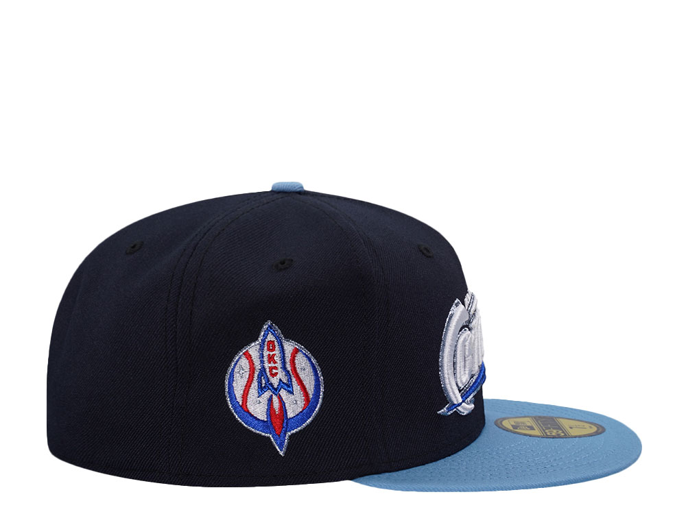 New Era Oklahoma City Comets Metallic Two Tone Prime Edition 59Fifty Fitted Cap