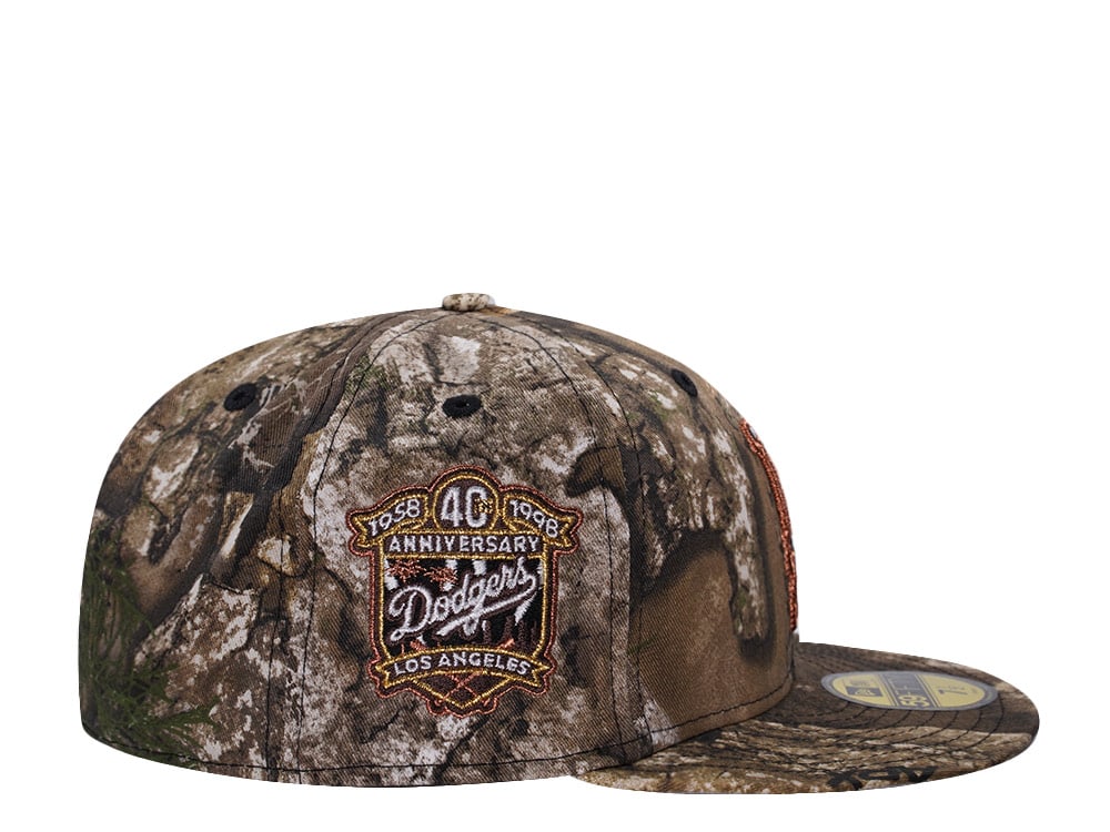 New Era Los Angeles Dodgers 40th Anniversary Realtree APX Prime Edition 59Fifty Fitted Cap
