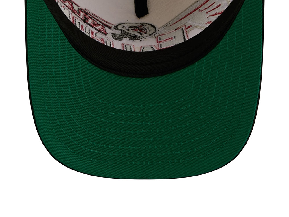 New Era Atlanta Falcons 1966 Classic Chrome Edition 9Fifty A Frame Snapback Cap