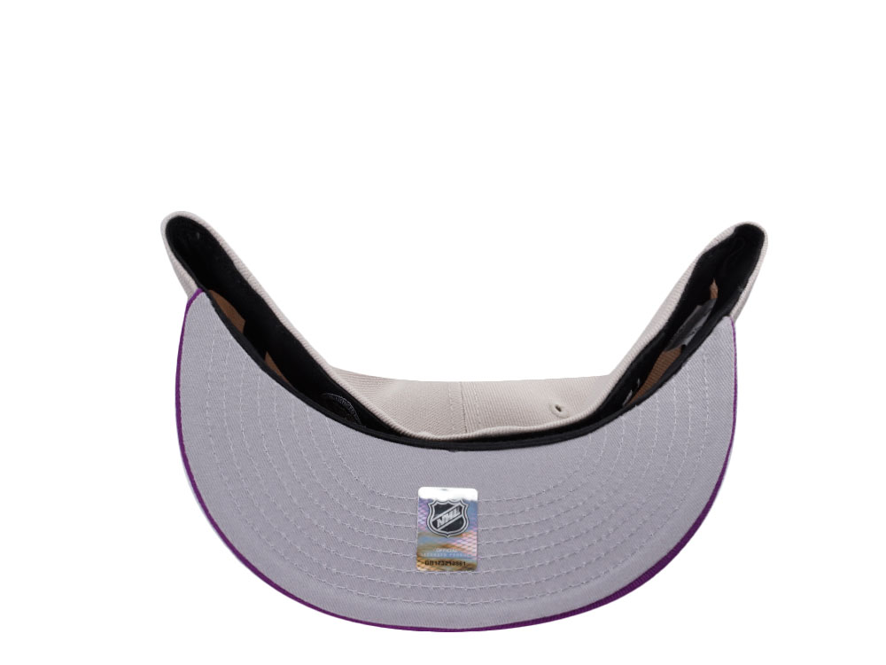 New Era Anaheim Ducks Stadium Series 2014 Stone Grape Two Tone Edition 59Fifty Fitted Cap
