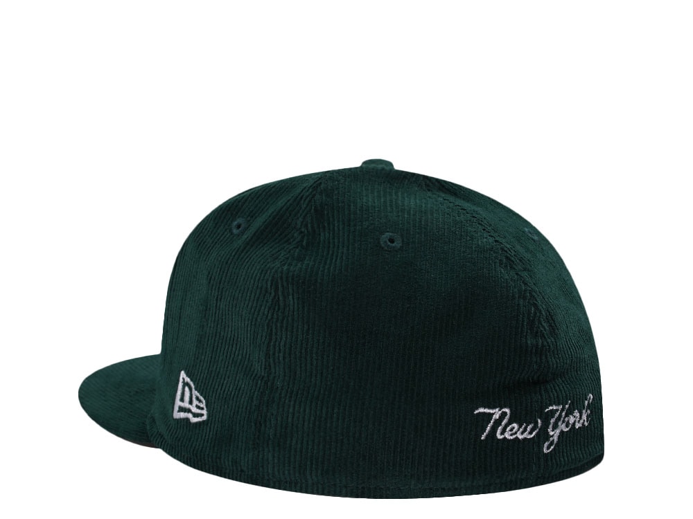 New Era New York Yankees Corduroy Subway Series 2000 Green Corduroy Prime Edition 59Fifty Fitted Cap