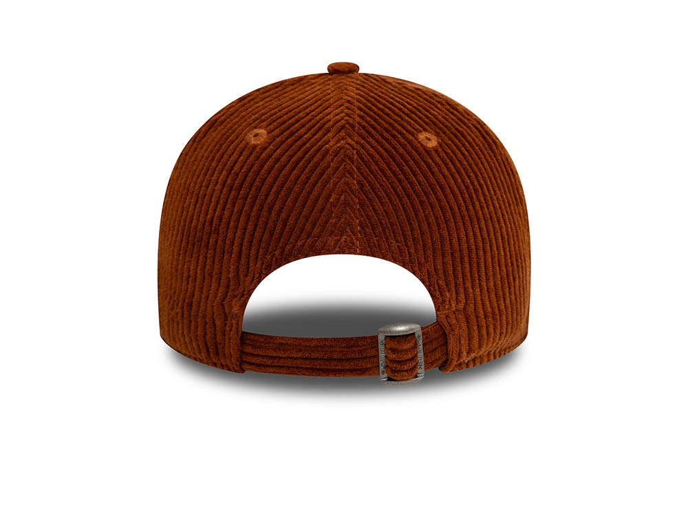 New Era New York Yankees Brown Cord 9Forty Strapback Cap