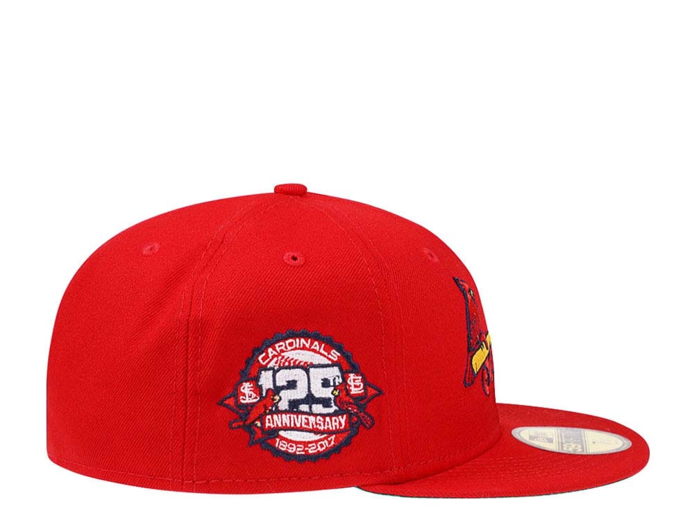 New Era St. Louis Cardinals 125th Anniversary Throwback Edition 59Fifty Fitted Cap