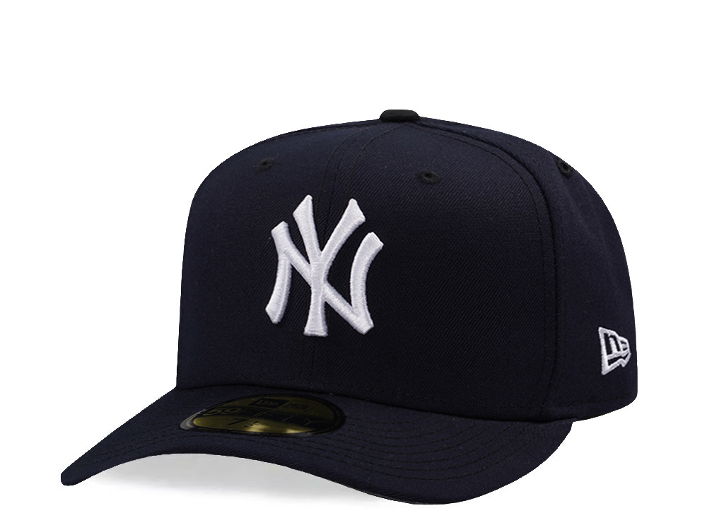 New Era New York Yankees Navy Prime Edition 59Fifty Pre Curved Fitted Cap