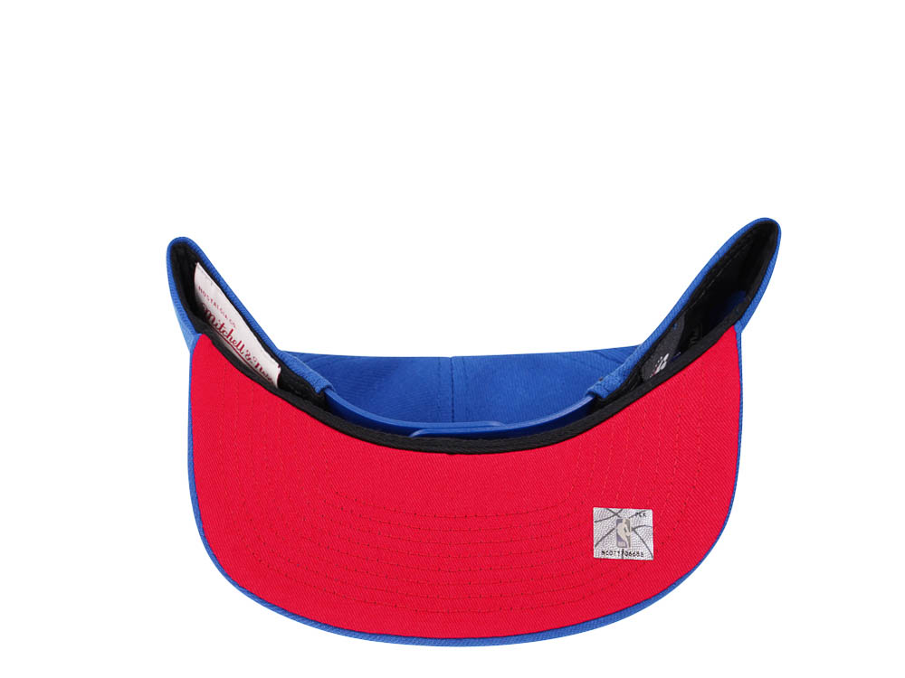 Mitchell & Ness Los Angeles Clippers NBA Embroidery Glitch Hardwood Classic Snapback Cap