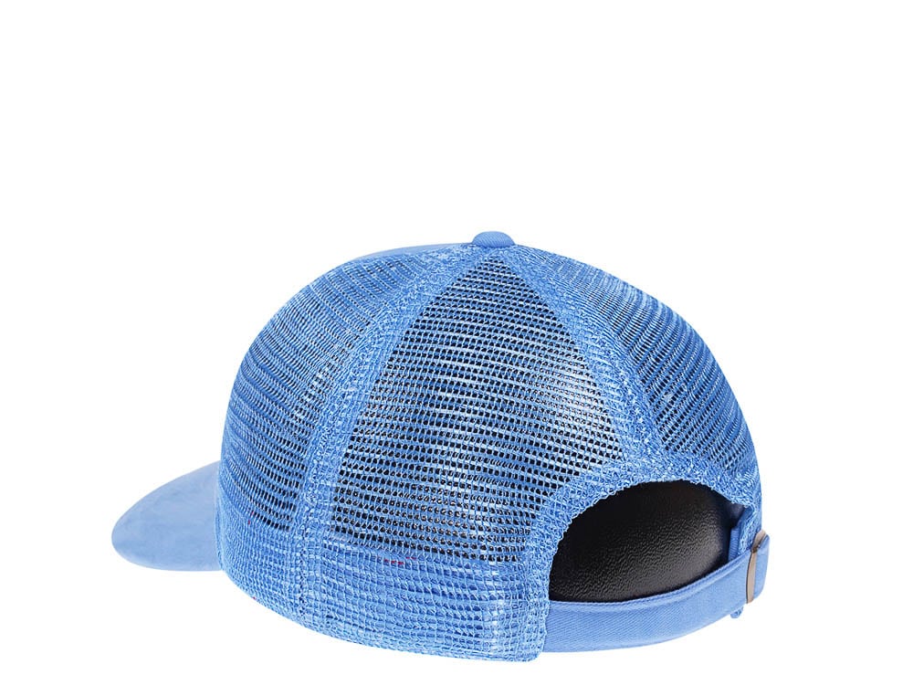 American Needle Quebec Nordiques Blue Trucker Strapback Cap