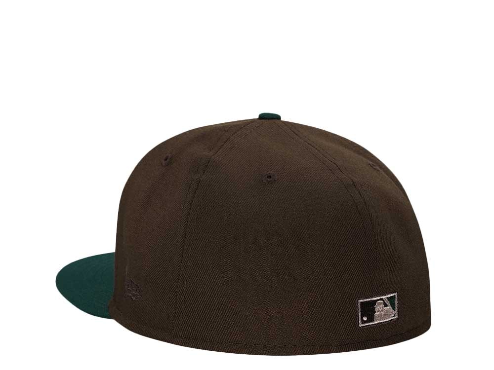 New Era Atlanta Braves Inaugural Season 2017 Forest Pink Two Tone Edition 59Fifty Fitted Cap