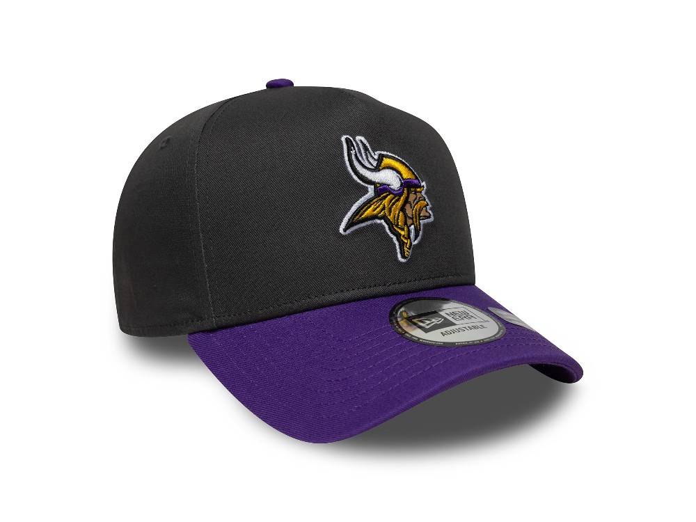 New Era Minnesota Vikings Two Tone 9Forty A Frame Snapback Cap