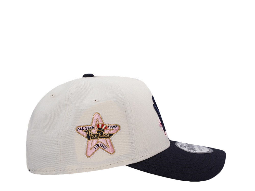 New Era New York Yankees All Star Game 1960 Chrome Two Tone Edition 9Forty A Frame Snapback Cap