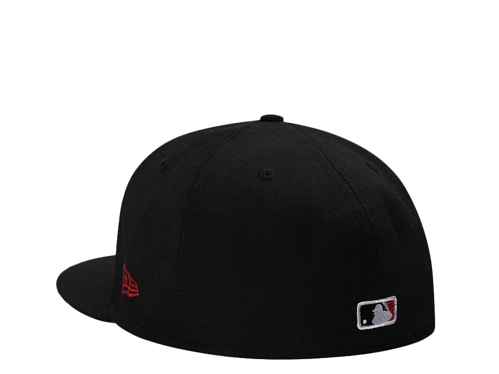 New Era Texas Rangers Horror Pack World Series 2023 Black Metallic Edition 59Fifty Fitted Cap