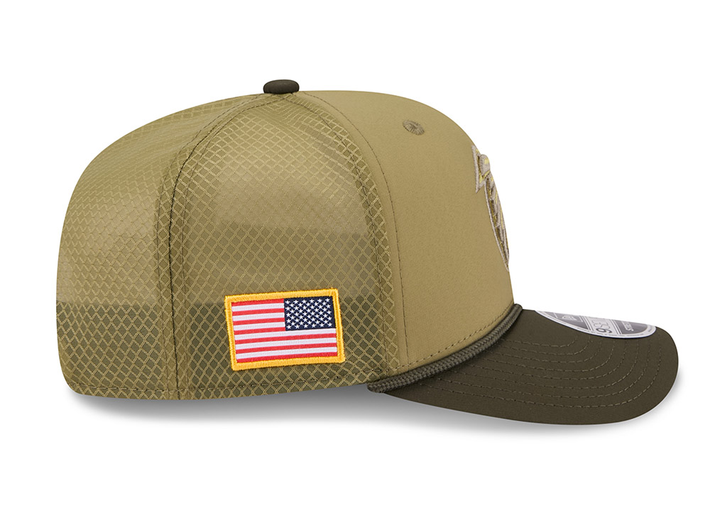 New Era Atlanta Falcons Salute To Service 2025 9Seventy Snapback Cap