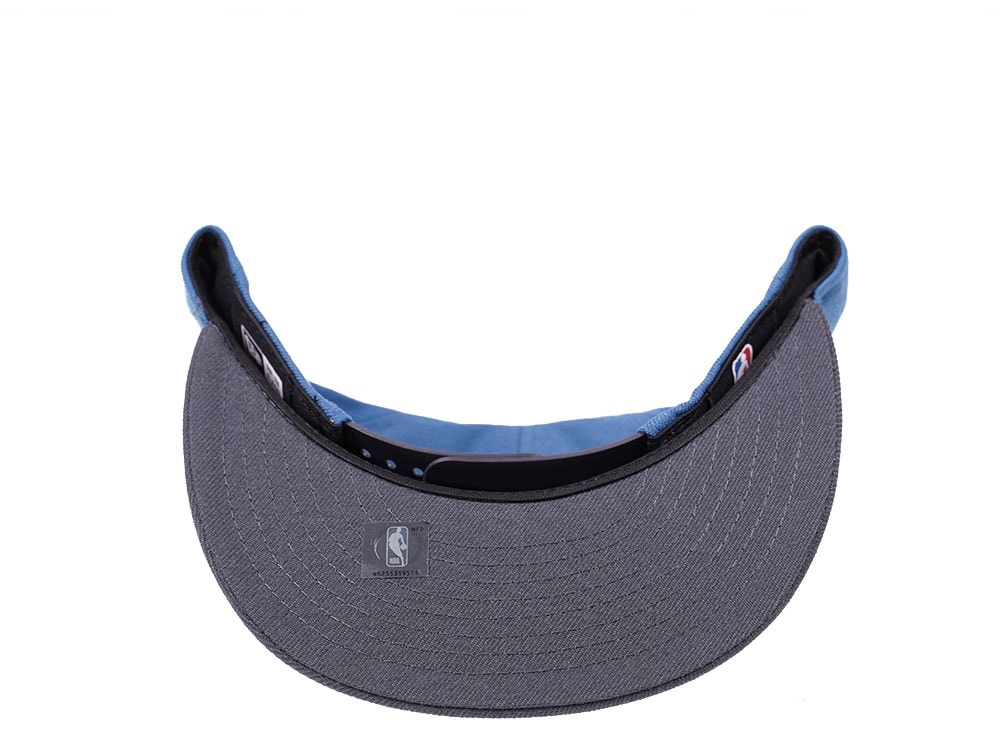 New Era Chicago Bulls Blue and Graphite Edition 9Fifty Snapback Cap