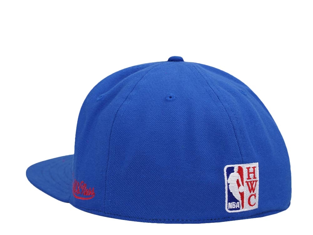 Mitchell & Ness Denver Nuggets Logo History Hardwood Classic Dynasty Fitted Cap