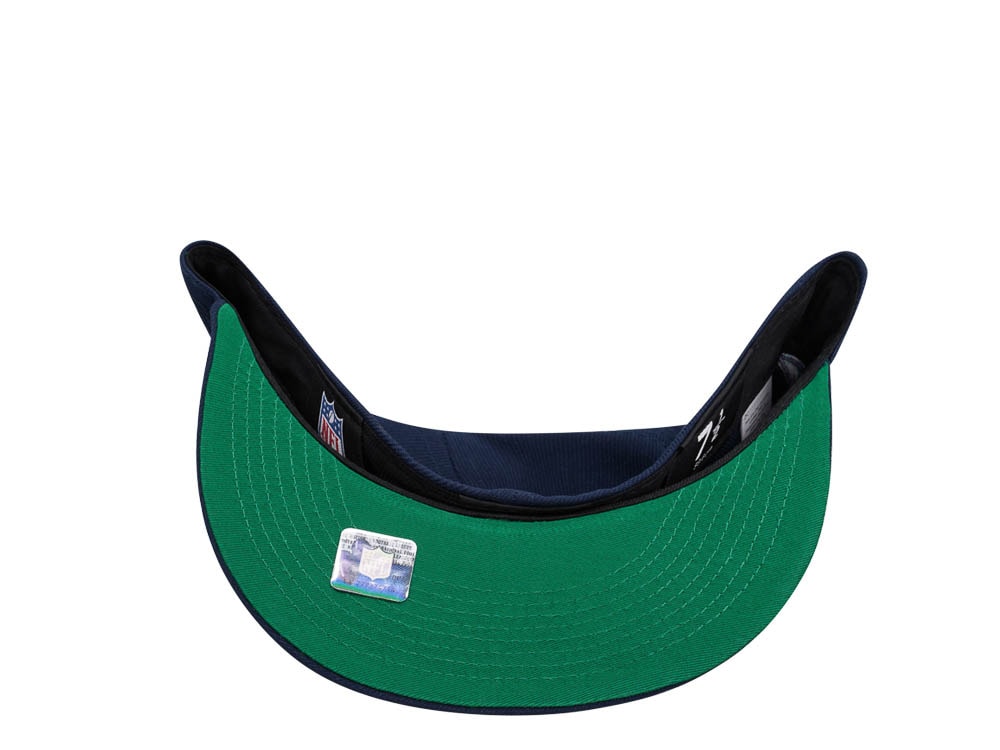 New Era Dallas Cowboys 75th Anniversary Ocean Blue Edition 59Fifty Fitted Cap