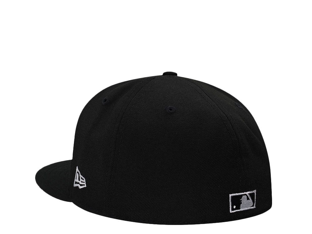 New Era Atlanta Braves World Series 1995 Black and White Prime Edition 59Fifty Fitted Cap