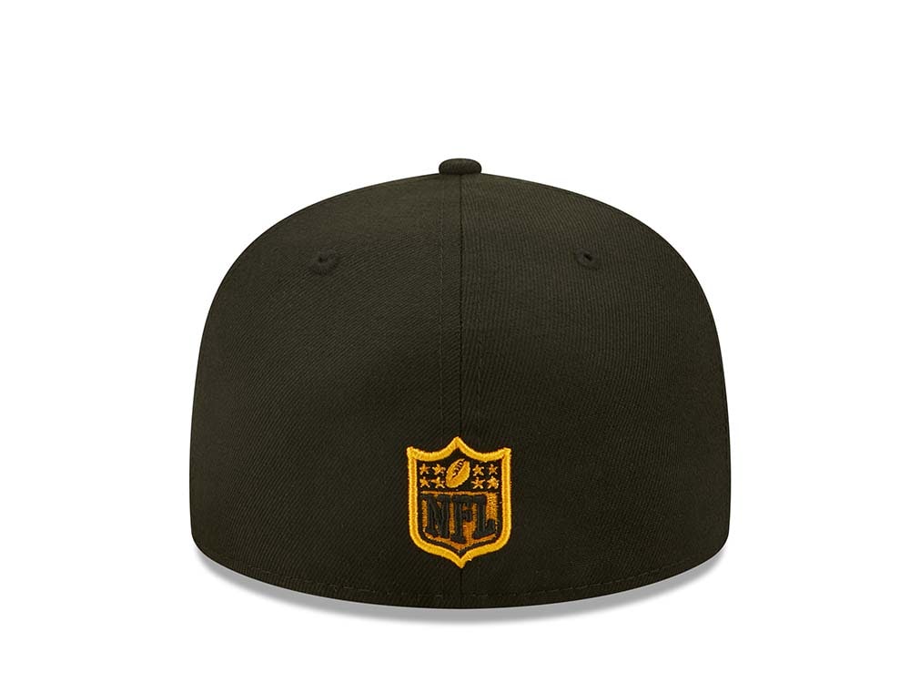 New Era Pittsburgh Steelers 6x Champions - Black Groovy Edition 59Fifty Fitted Cap