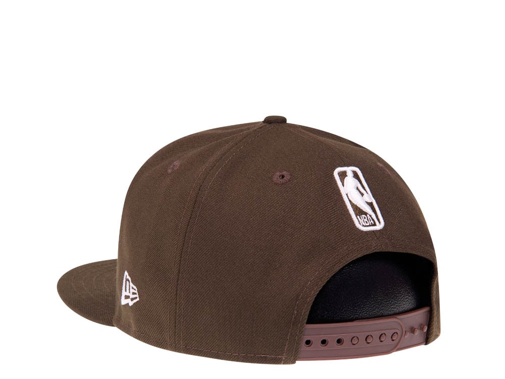 New Era Boston Celtics Walnut Classic Edition 9Fifty Snapback Cap