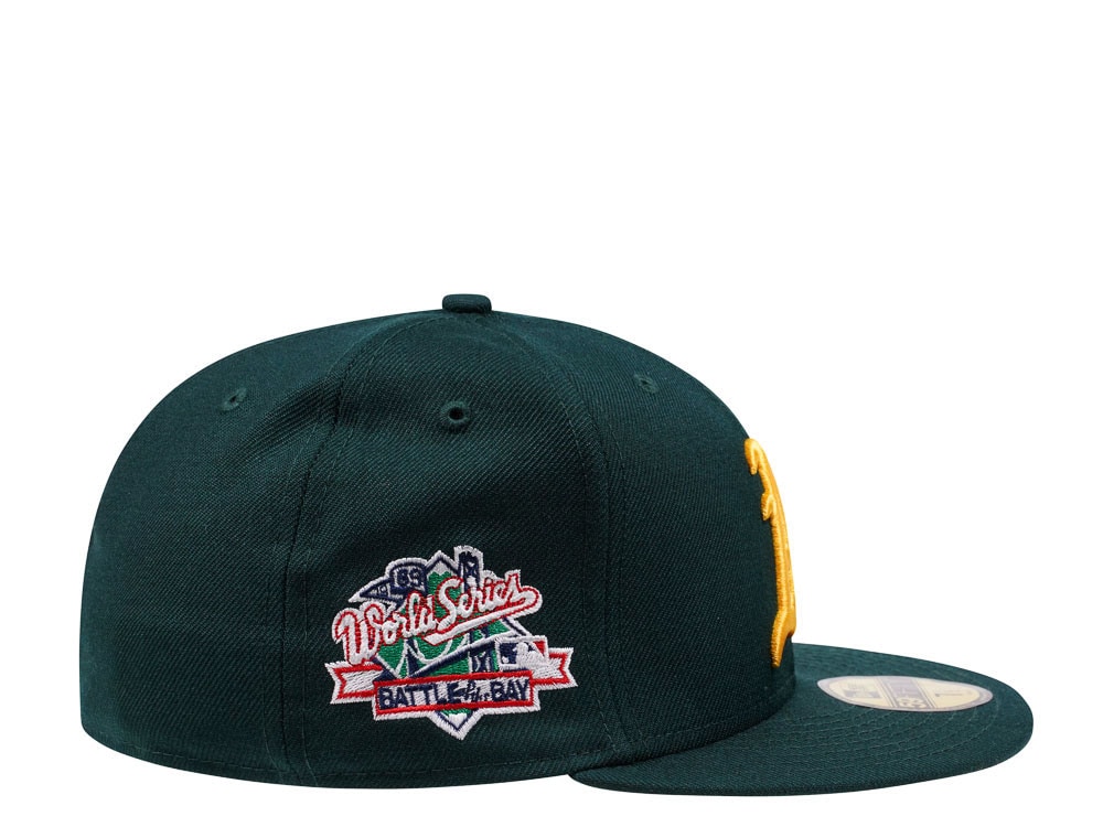 New Era Oakland Athletics World Series 1989 Green and Gold Edition 59Fifty Fitted Cap
