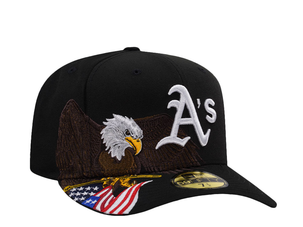 New Era Oakland Athletics American Eagle Black Edition 59Fifty Fitted Cap