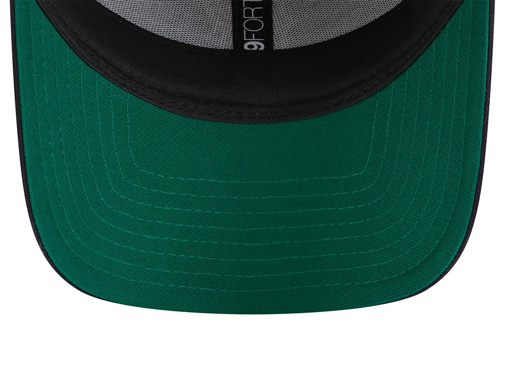 New Era Boston Red Sox Navy Throwback 9Forty Strapback Cap